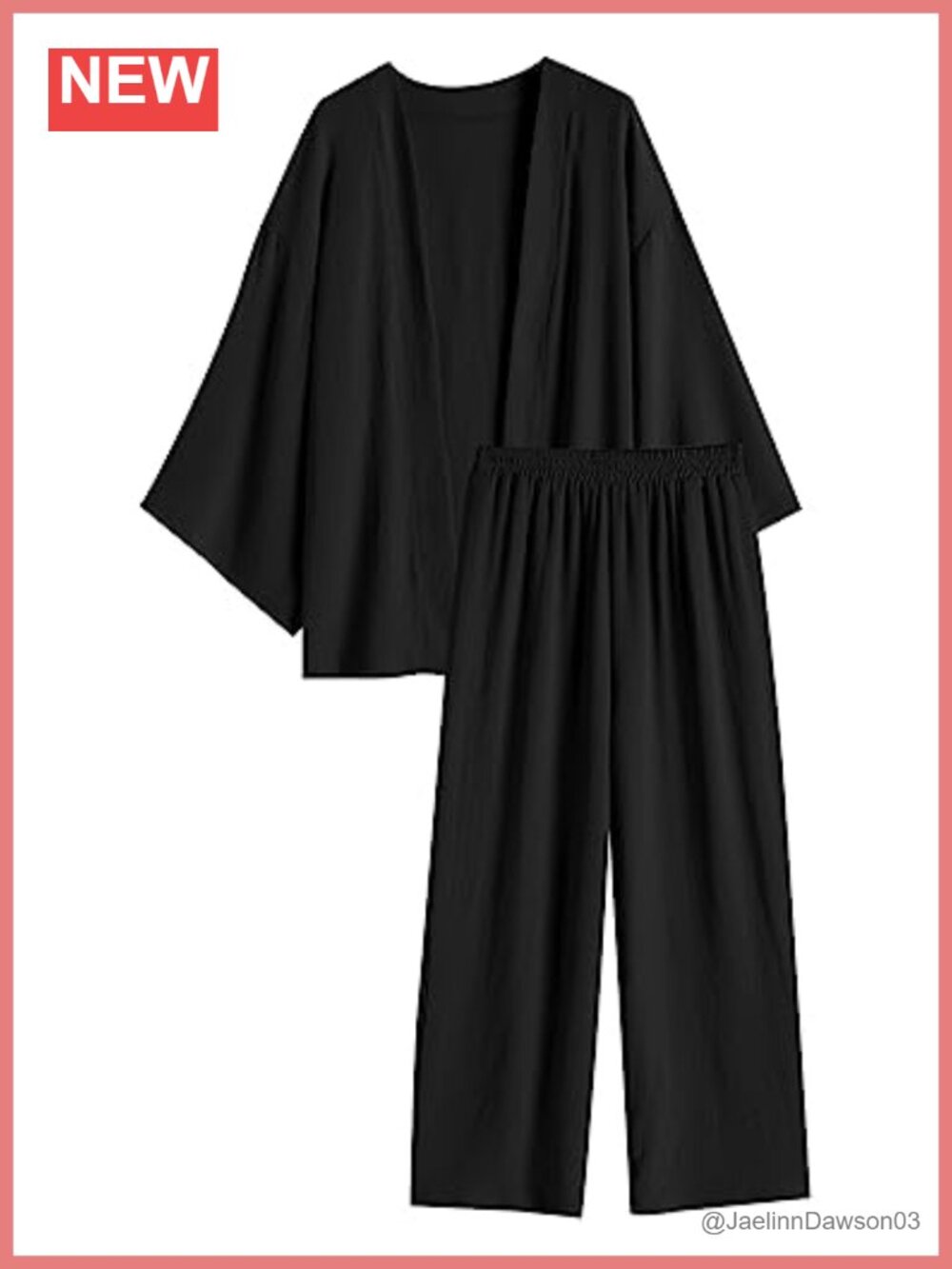 ZAFUL Women 2 Piece Tracksuit Set Loungewear Cotton Spandex Cardigan Wide Leg